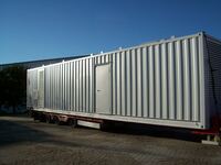 40&#039;-Container aus Trapezblech